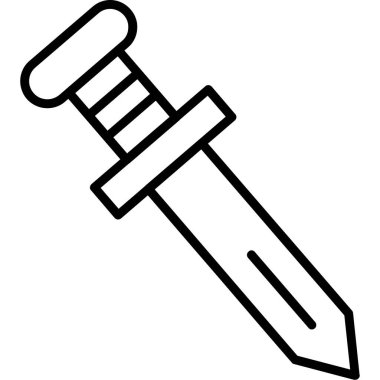 kalem simgesi vektör illüstrasyonu