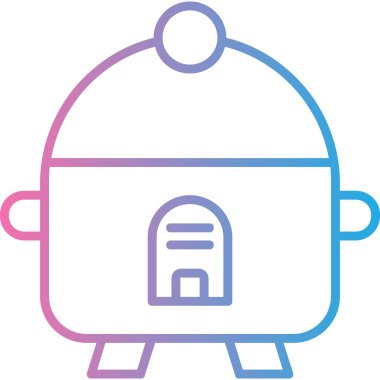 Gıda simgesinin vektör illüstrasyonu