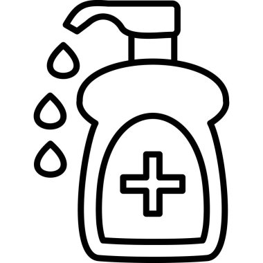 El yıkama. Web simgesi basit tasarım