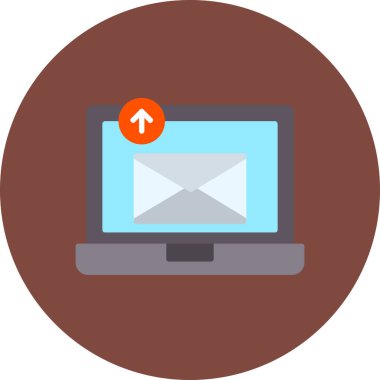 e- posta simgesi, vektör illüstrasyonu