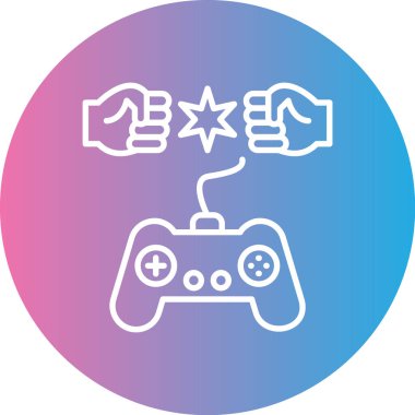 oyun konsolu vektör çizimi