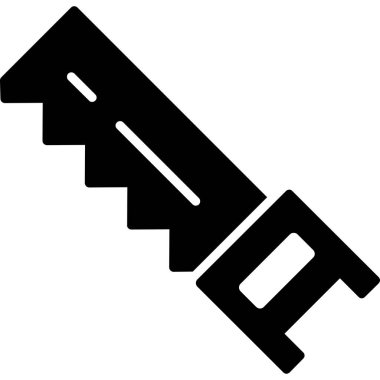 Çizgi film binası simgesinin vektör çizimi