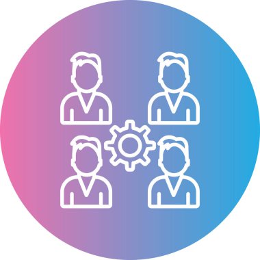 seo modern simgesinin vektör illüstrasyonu