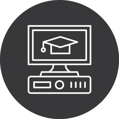 vektör eğitim simgesi illüstrasyonu