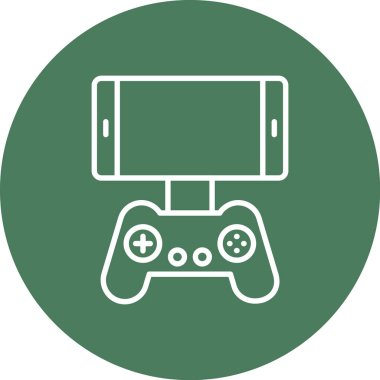 oyun simgesi vektör çizimi