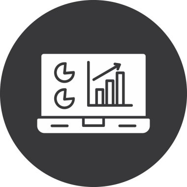 İş simgesinin vektör illüstrasyonu