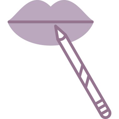 Beyaz fırçanın vektör illüstrasyonu