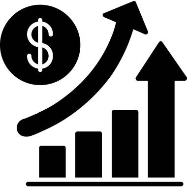 ticari grafik vektör simgesi