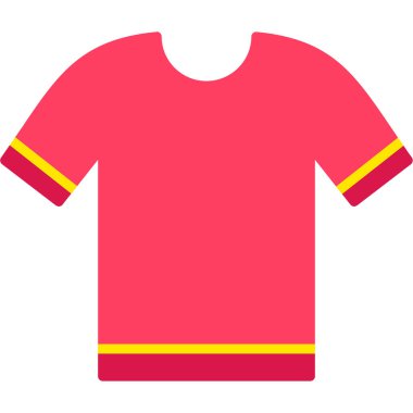 shirt web simgesi vektör illüstrasyonu