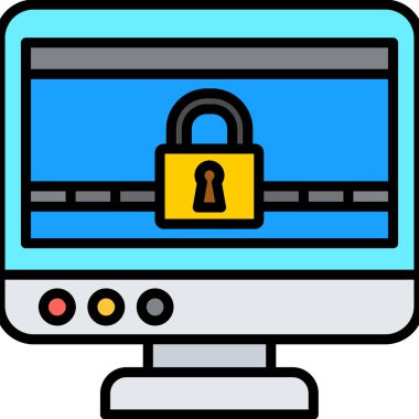 İnternet web güvenlik simgesi