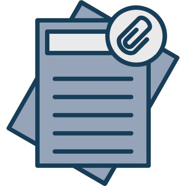 e-posta belge vektörü simgesi