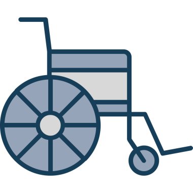 Şeffaf bir arkaplanda el arabası vektör çizimi. Birinci kalite semboller. Konsept ve grafik tasarımı için vuruş simgesi.