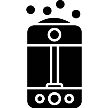 Benzin istasyonu vektör simgesi