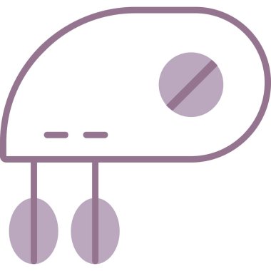 Uzaylı. Web simgesi basit tasarım