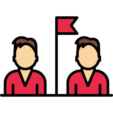 İşadamı karakter vektör çizim