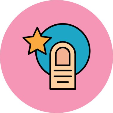 diploma. Web simgesi basit illüstrasyon