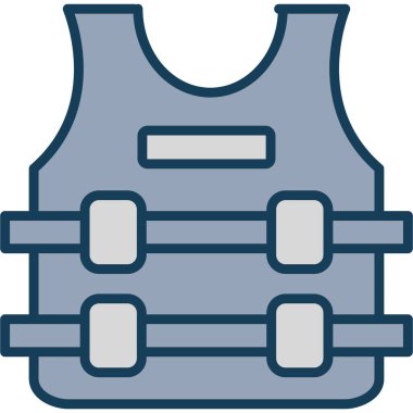 Spor salonu. Web simgesi basit illüstrasyon