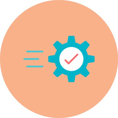 Teçhizat Web simgesi basit illüstrasyon