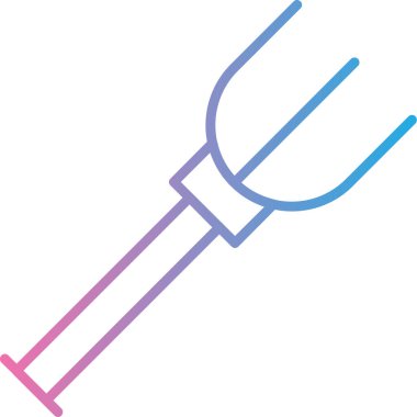 Boya fırçası simgesinin vektör illüstrasyonu