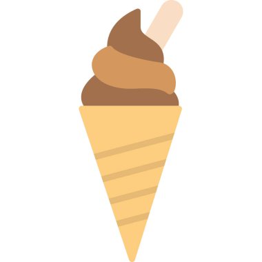 dondurma vektör simgesi