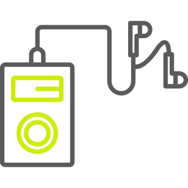 elektrik pil ikonu vektör illüstrasyonu