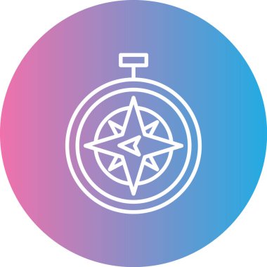 Pusula simgesi vektör resimlemesi