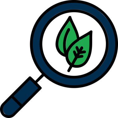 Arama simgesi vektör illüstrasyonu