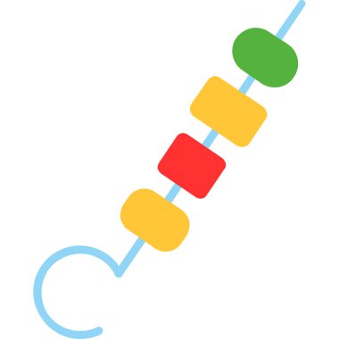 İp. Web simgesi basit illüstrasyon