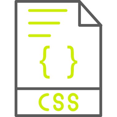 Web geliştirme ve programlama simgesi, vektör illüstrasyonu