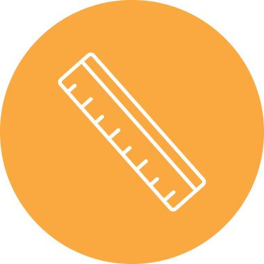 Tek bir simgenin vektör illüstrasyonu