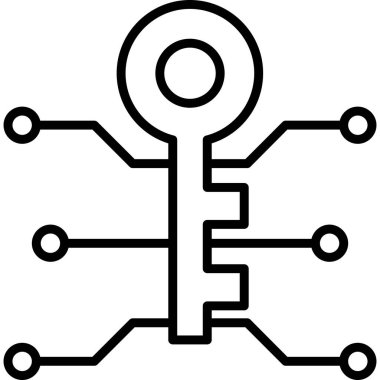 bağlantı bağlantı simgesi ana hat biçiminde