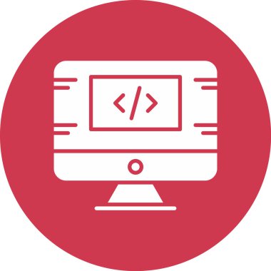 bilgisayar ağ geliştirme simgesi