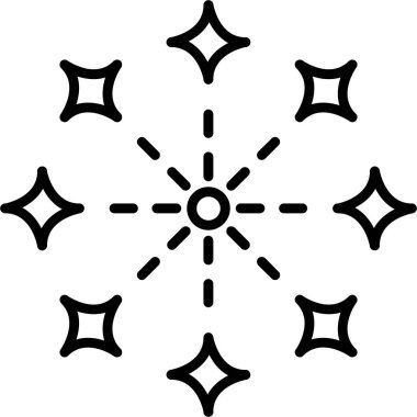 pusula simgesini dış hat biçiminde pusula simgesi