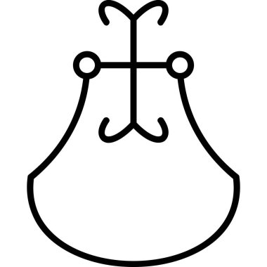 Zil. Web simgesi basit illüstrasyon