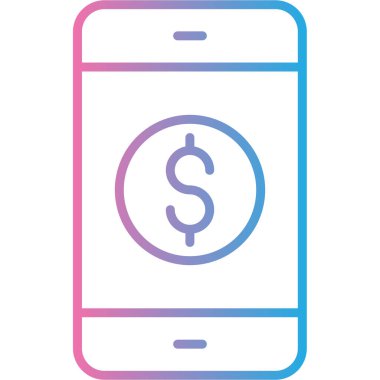 vektör bankacılık simgesi illüstrasyonu