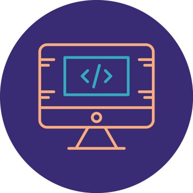 Web simgesi vektör illüstrasyonu