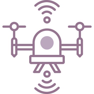 Kablosuz ağ simgesi. Basit resimleme