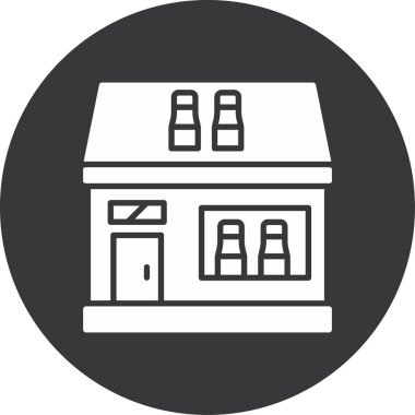 Ev. Web simgesi basit tasarım