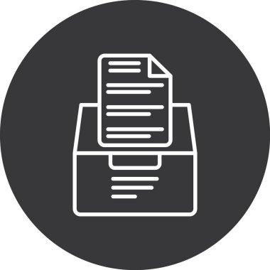 dosya biçimi simgesi, vektör illüstrasyonu