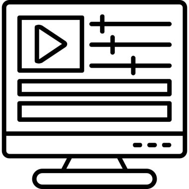 bilgisayar ekranı simgesi