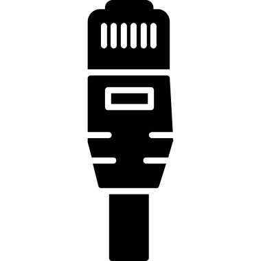 elektrik dolgu simgesi basit illüstrasyon