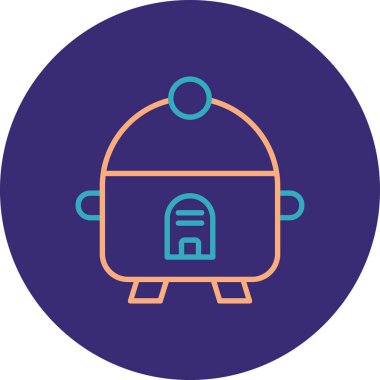 seo modern simgesinin vektör illüstrasyonu