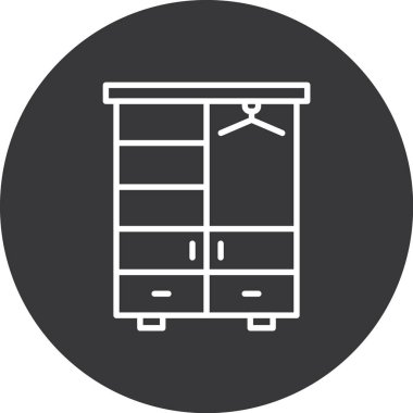 Mobilya eksikliğinin vektör illüstrasyonu