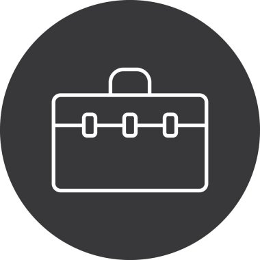 İş simgesinin vektör illüstrasyonu