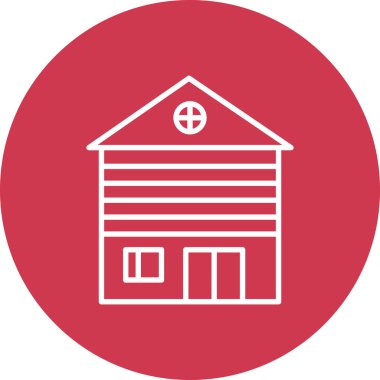 Yapı simgesinin vektör illüstrasyonu