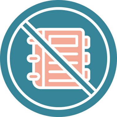 Belge. Web simgesi basit illüstrasyon