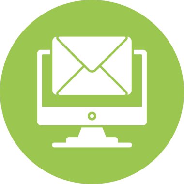 e- posta iletisi vektör illüstrasyonu