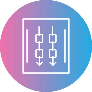 Modern b 'nin vektör illüstrasyonu eksik simgesi