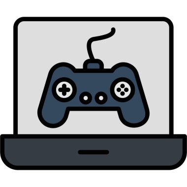 oyun simge vektör çizim