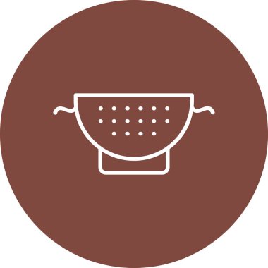 Kase. Web simgesi basit illüstrasyon